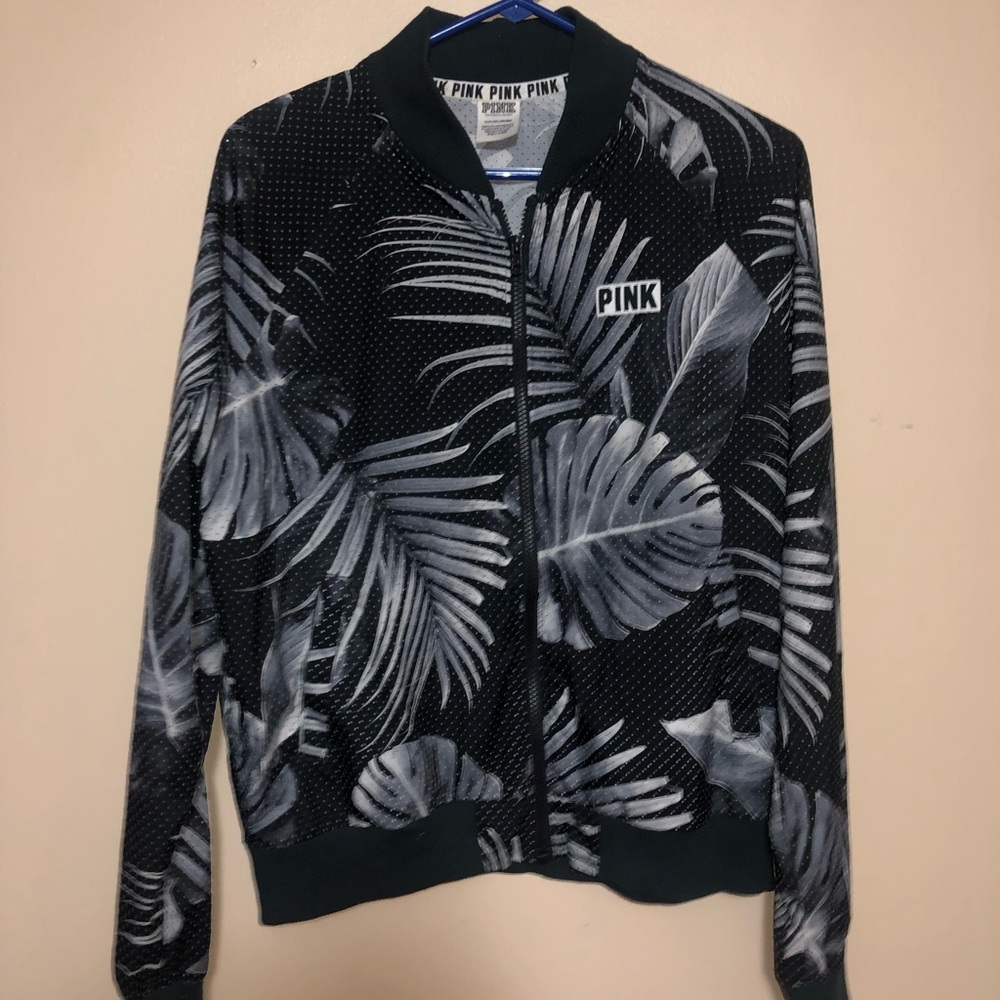 Black and White Patterned Jacket by Pink